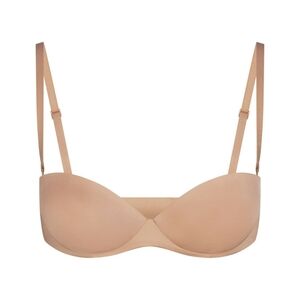 NWT SKIMS Ultimate Strapless Push Up Bra In Clay